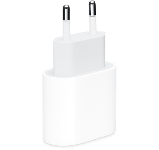 Мережевий зарядний пристрій Apple USB-C Power Adapter 20W (MHJE3) orig - фото 1