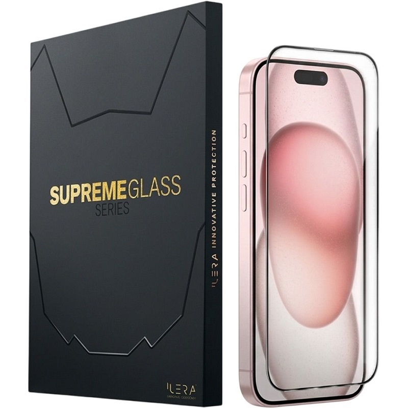 Захисне скло iLera DeLuxe Original Glass 2.0 for iPhone 18 Pro (iLFLDL18Pr)