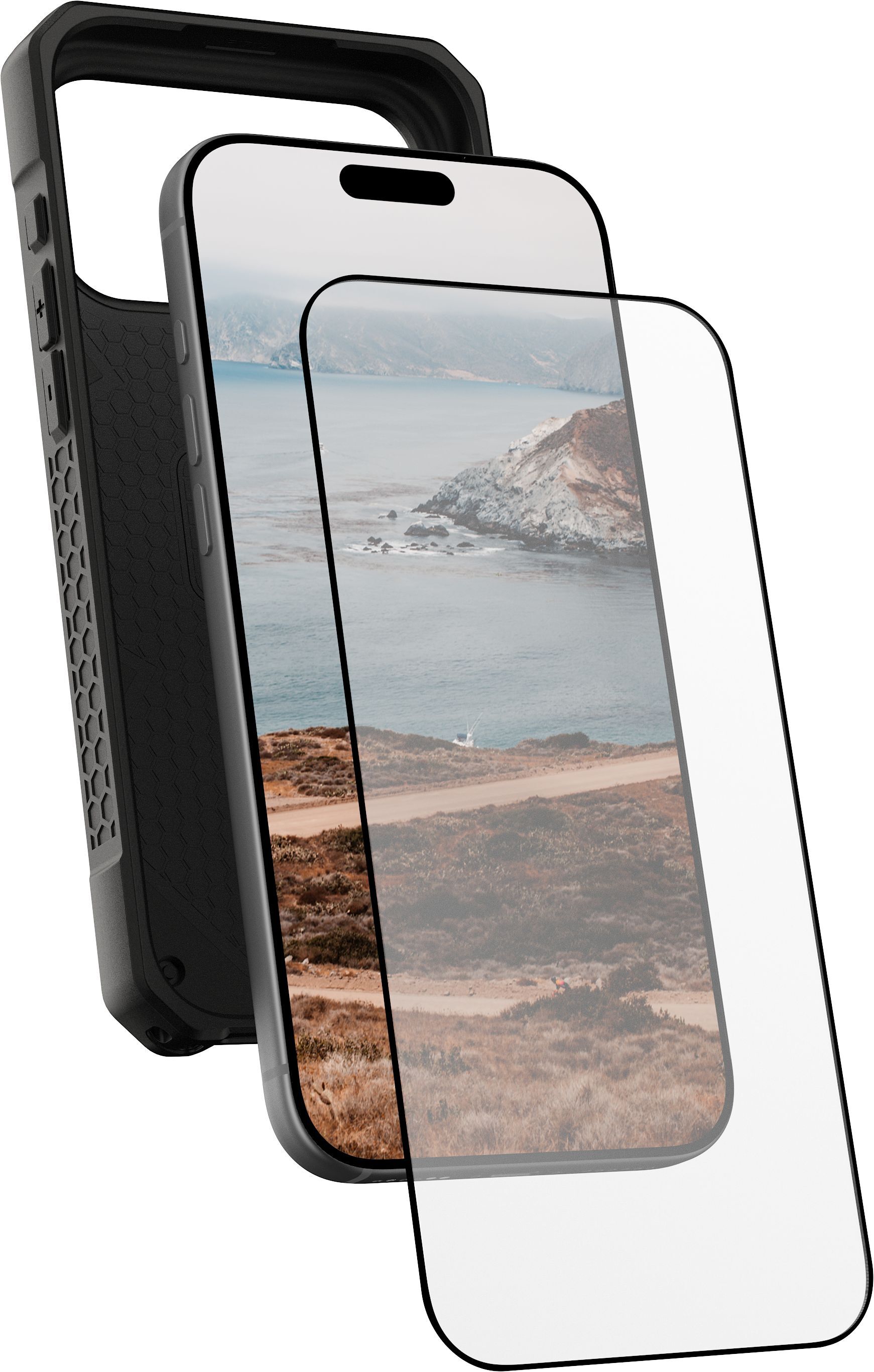 Защитное стекло UAG для iPhone 17 Pro Max Clear (14438211VNA) - фото 1 Защитное стекло UAG для iPhone 17 Pro Max Clear (14438211VNA) - фото 1