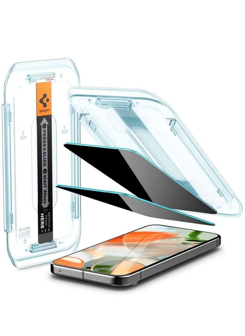 Захисне скло Spigen Glas.tR EZ Fit Pro HD Privacy для Apple iPhone 17 Pro Max/16 Pro Max (AGL10096)
