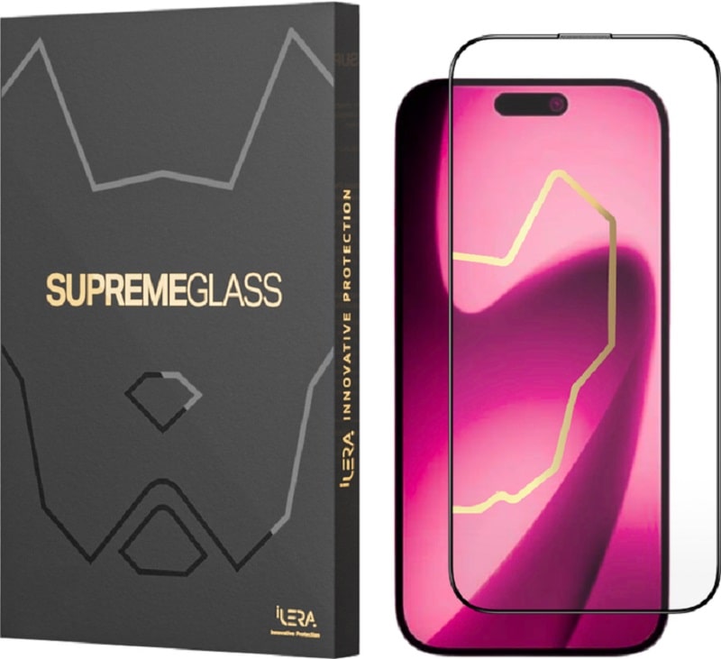 Защитное стекло iLera DeLuxe Original Glass 2.0 for iPhone 17 (iLFCDL17)