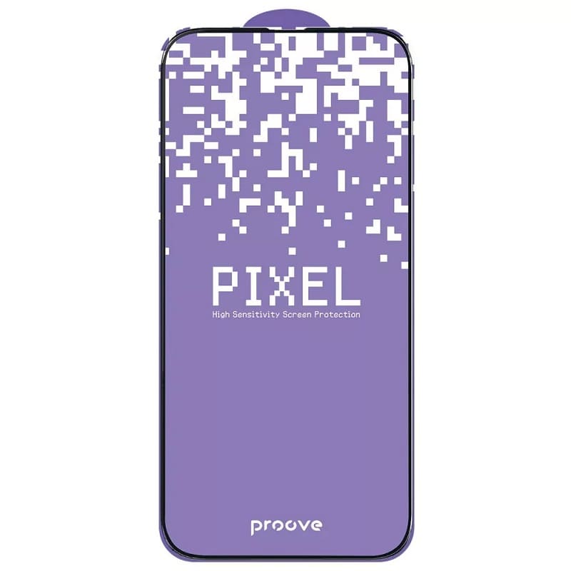 Захисне скло Proove Pixel iPhone 14 Pro/15/16 (black) (PGPPXI14P001)