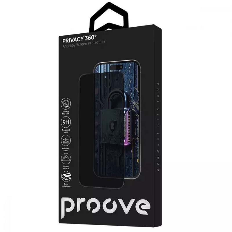 Захисне скло Proove Privacy 360 Installation Box iPhone 17 Air (black) (PG360I17A001)
