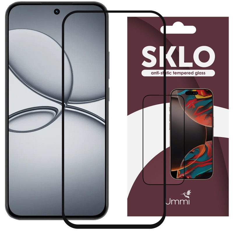 Захисне скло SKLO 3D для Samsung Galaxy A36 / A37 / A56 / A57 / S25 FE / A27 (Чорний)