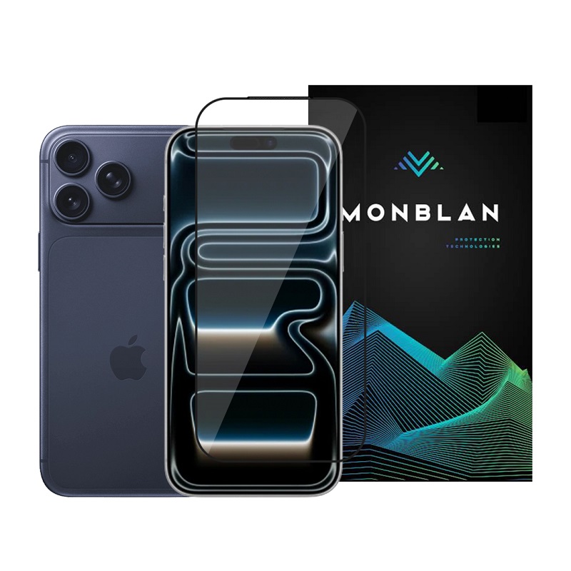 Защитное стекло Monblan для iPhone 17 Pro Max 2.5D Anti Static 0.26mm [Dust-Proof] (Black)