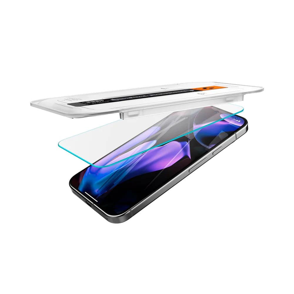 Захисне скло Spigen для Pixel 9 Pro XL - EZ FIT GLAS.tR (2 шт), Clear (AGL08445) - фото 2 Захисне скло Spigen для Pixel 9 Pro XL - EZ FIT GLAS.tR (2 шт), Clear (AGL08445) - фото 2
