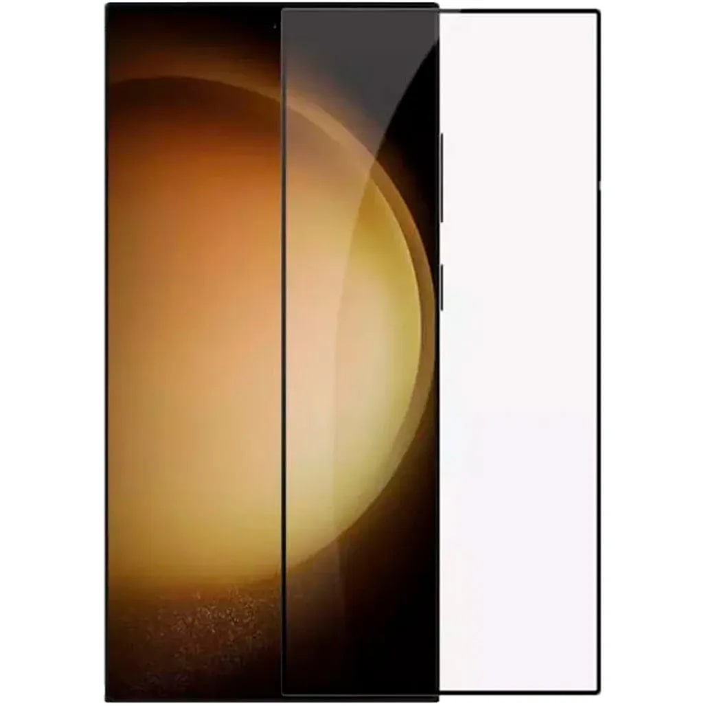 Защитное 2.5D стекло Blueo Full Cover HD для Samsung Galaxy S24 Ultra (Черный) - фото 2 Защитное 2.5D стекло Blueo Full Cover HD для Samsung Galaxy S24 Ultra (Черный) - фото 2