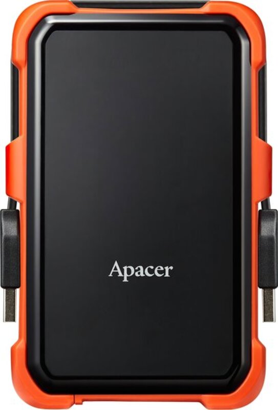 Жесткий диск Apacer 2TB USB 3.1 AC630 IP55 Black/Orange (AP2TBAC630T-1)