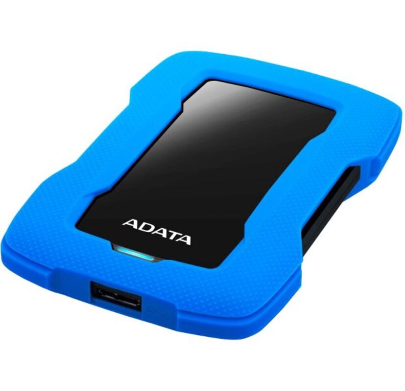 Внешний жесткий диск 2.5" 1TB ADATA Durable HD330 2.5" USB 3.1 External Blue (AHD330-1TU31-CBL) - фото 1 Внешний жесткий диск 2.5" 1TB ADATA Durable HD330 2.5" USB 3.1 External Blue (AHD330-1TU31-CBL) - фото 1