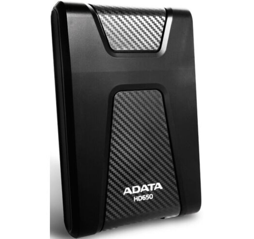 Внешний жесткий диск 2.5" 2TB ADATA (AHD650-2TU31-CBK) - фото 1