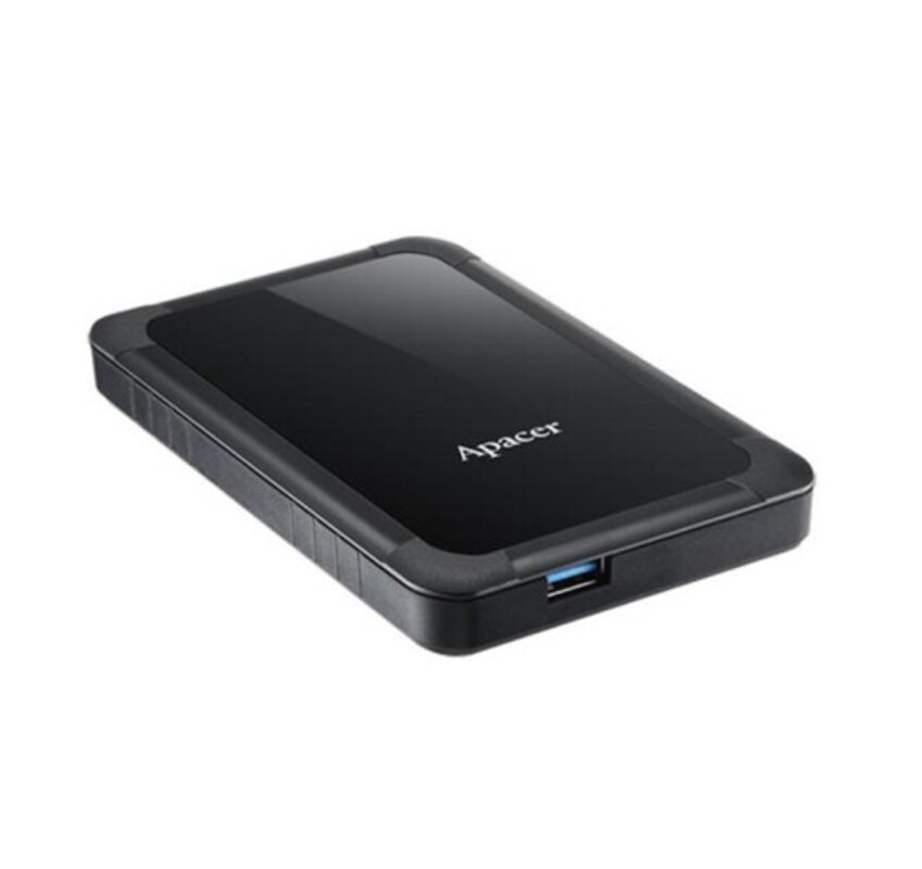 Зовнішній жорсткий диск 2.5" USB 1.0TB Apacer AC532 Black (AP1TBAC532B-1) - фото 1