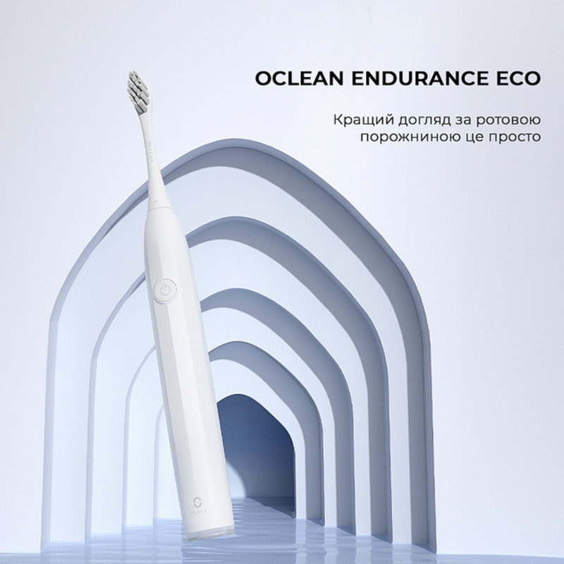 Умная зубная электрощетка Oclean Endurance Eco Electric Toothbrush White (6970810553338) - фото 1 Умная зубная электрощетка Oclean Endurance Eco Electric Toothbrush White (6970810553338) - фото 1