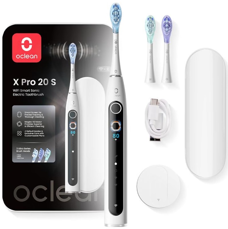 Електрична зубна щітка Oclean X Pro 20 Set Electric Toothbrush White (6970810556971)
