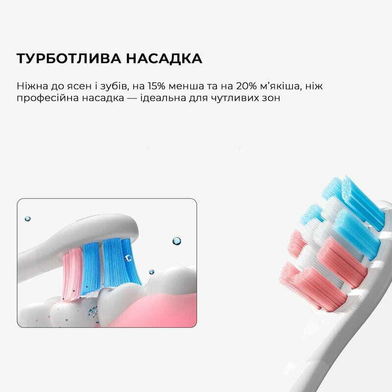 Электрическая зубная щетка Oclean X Kids Set Electric Toothbrush Black (6970810557237) - фото 2 Электрическая зубная щетка Oclean X Kids Set Electric Toothbrush Black (6970810557237) - фото 2