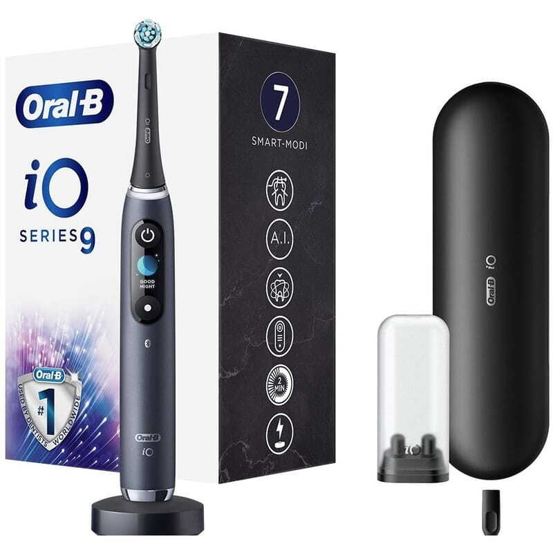 Електрична зубна щітка Oral-B iO Series 9N IOM9.2Q2.2AD Black Onyx - фото 1