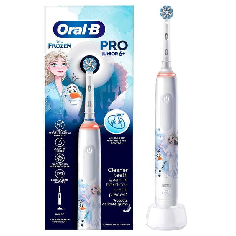 Електрична зубна щітка Oral-B D505.513.Z3K Frozen тип 3772 (6+) Europe - фото 1 Електрична зубна щітка Oral-B D505.513.Z3K Frozen тип 3772 (6+) Europe - фото 1