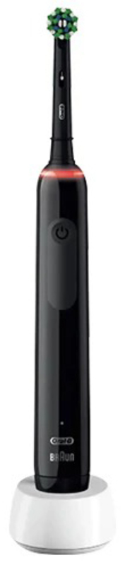 Електрична зубна щітка Oral-B Pro Series 3 3500 Black + Extra CA Black Brush Head + TC (D505.523.3X / 8006540759912) - фото 1 Електрична зубна щітка Oral-B Pro Series 3 3500 Black + Extra CA Black Brush Head + TC (D505.523.3X / 8006540759912) - фото 1