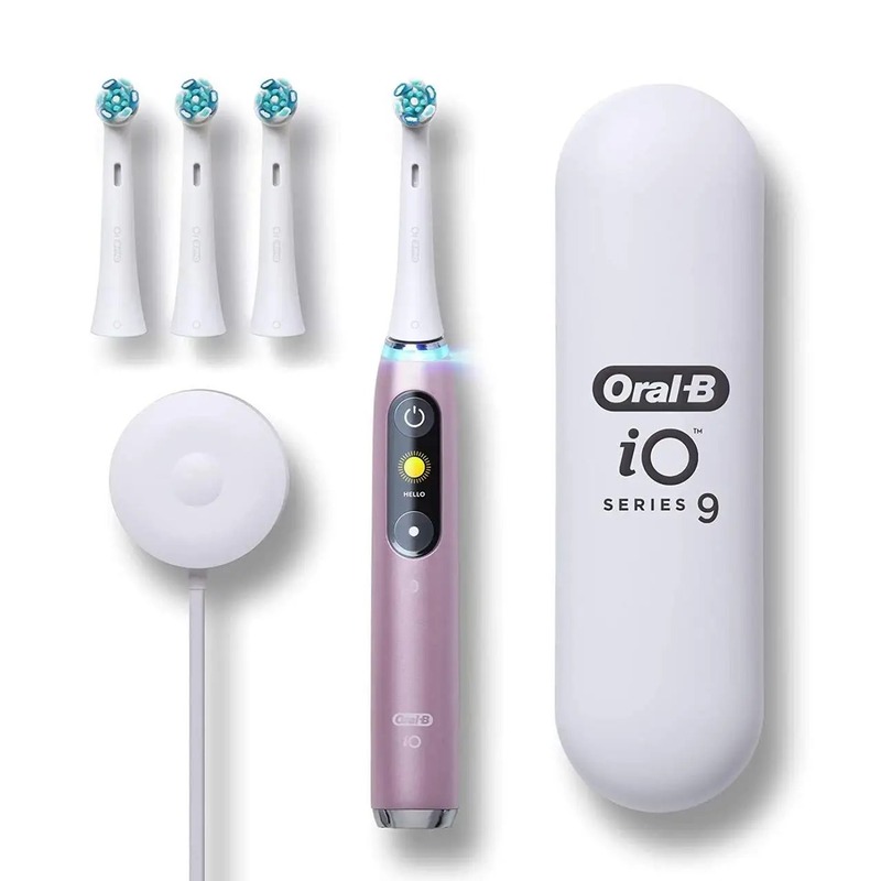 Электрическая зубная щетка Oral-B iO Series 9N Rose Quartz (iOM9.2i1.1AD) - фото 1