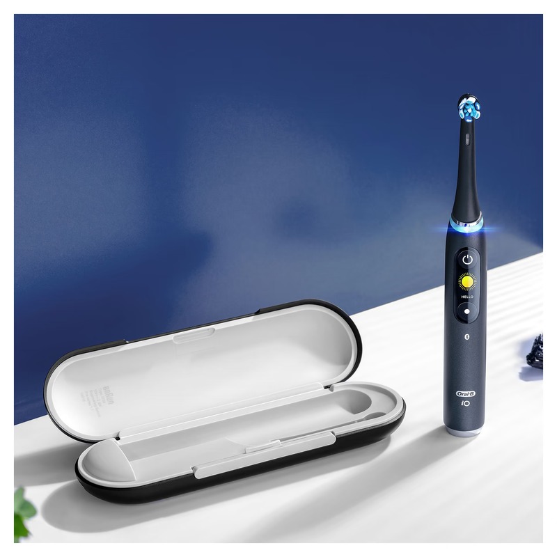 Набор электрических зубных щеток Oral-B iO Series 9 Duo Black Onyx/Rose Quartz iOM9d.2J2.2AD Europe - фото 2 Набор электрических зубных щеток Oral-B iO Series 9 Duo Black Onyx/Rose Quartz iOM9d.2J2.2AD Europe - фото 2