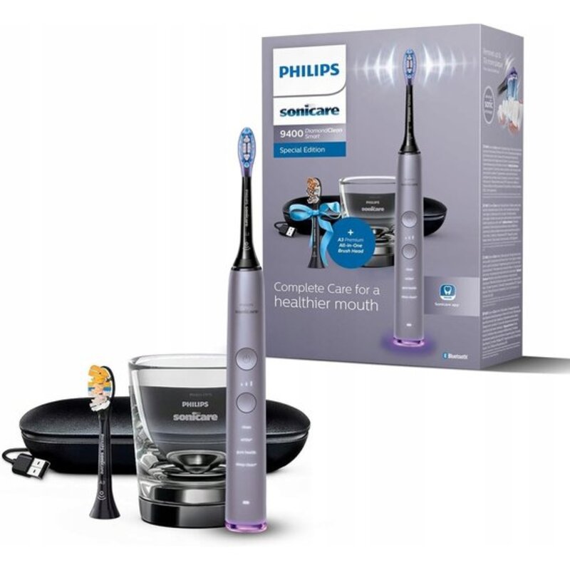 Електрична зубна щітка Philips Sonicare 9400 DiamondClean Smart Special Edition HX9917/90 Europe - фото 1 Електрична зубна щітка Philips Sonicare 9400 DiamondClean Smart Special Edition HX9917/90 Europe - фото 1