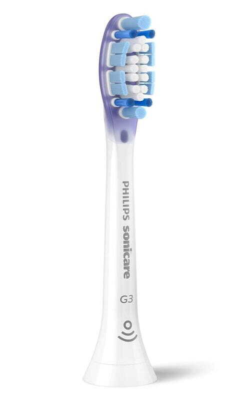 Насадка для електричної зубної щітки Philips Sonicare G3 Premium Gum Care White HX9054/87 Europe - фото 2 Насадка для електричної зубної щітки Philips Sonicare G3 Premium Gum Care White HX9054/87 Europe - фото 2